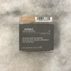 Aveda mineral dual foundation - Wet Dry Compact Foundation - Linen color (03)